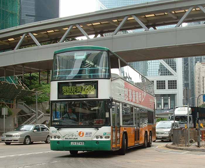 New World First Bus Neoplan Centroliner 6013